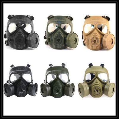 生化战场上的时尚装备 从使命召唤到现实训练的防毒面具全面罩解析