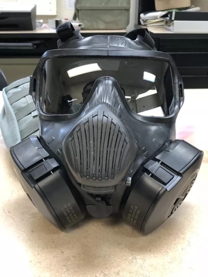 美军CBRN防御训练与M50防毒面具详解